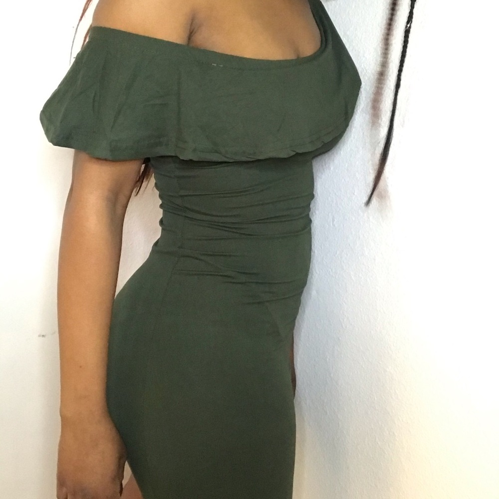 Off the shoulder dress
